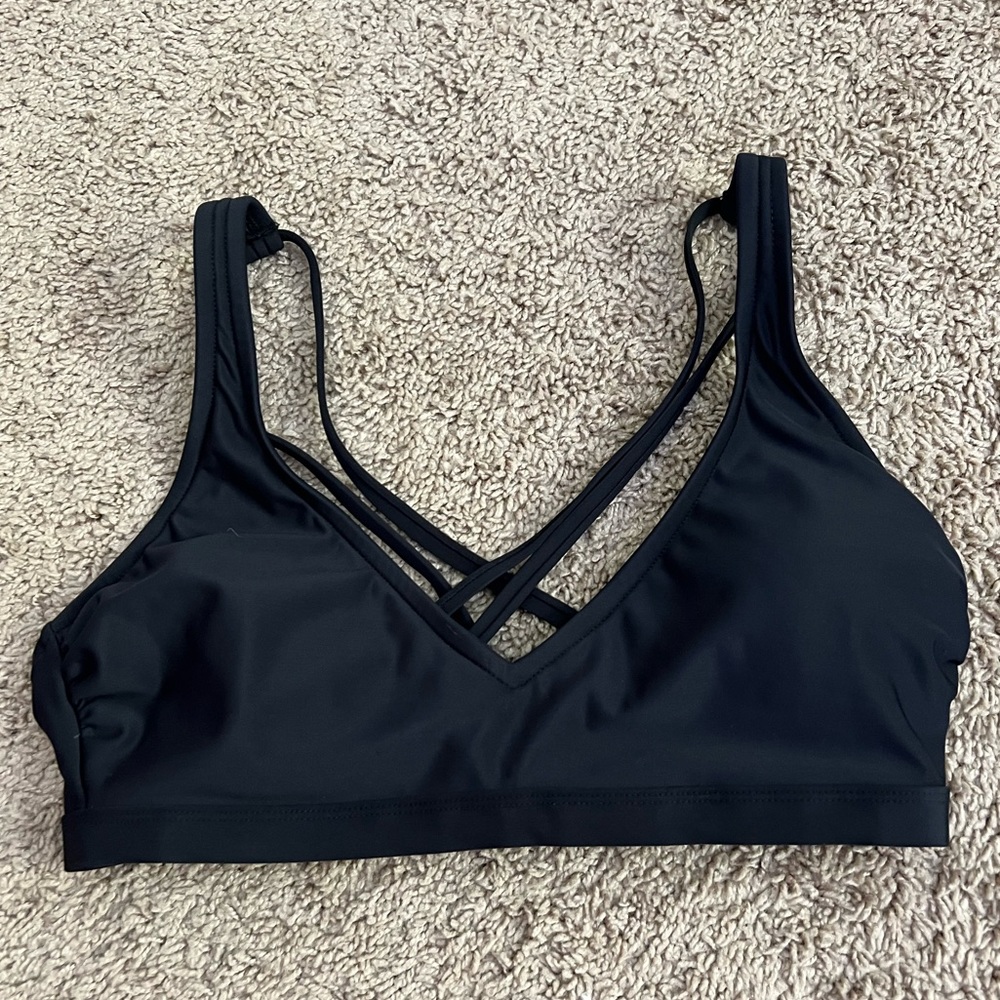 Black bikini top size small